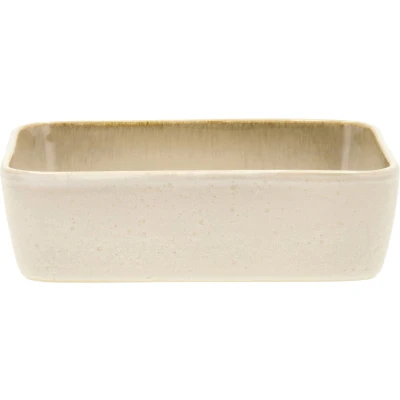 Afbeelding van BITZ Schaal rechthoekig x 19 14 5,3 cm Crème/Crème