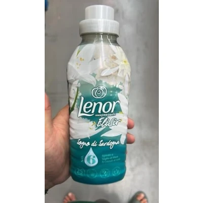 Afbeelding van Lenor Elixier Wasverzachter, concentraat, 200 wasbeurten (8 x 25), Sardinië droom, langdurige frisheid en zachtheid van plantaardige oorsprong