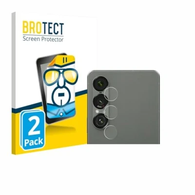 Afbeelding van BROTECT Screenprotector voor Sony Xperia 1 VII (ALLEEN Camera Lens) Folie Beschermfolie transparant (2 Stuks)