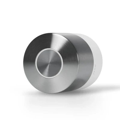 Afbeelding van Nuki Smart Lock Pro Slim Deurslot met Wifi ‘n’ Go, Nachtmodes &amp; Auto Unlock Voor Apple Home, Google Alexa RVS Zwart Wit