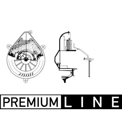 Afbeelding van Interieurventilatie MAHLE AB 72 000P