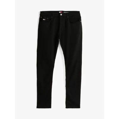 Afbeelding van Tommy Jeans Austin Tapered Fit, Heren, Maat: 28x30, Denim black