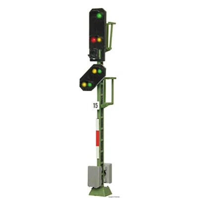 Afbeelding van Viessmann Modelltechnik 4015 H0 Lichtsein Met voorsein Inrijsein Kant en klaar model DB