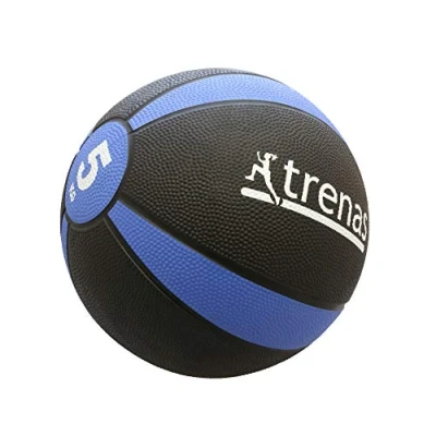 Afbeelding van trenas Rubberen medicijnbal PRO de professionele 5 kg