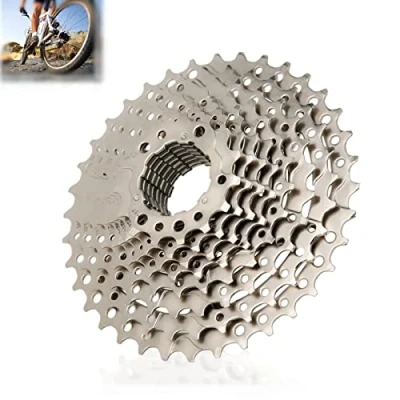 Afbeelding van 10 Speed ​​11 36 T Stalen Fiets Vliegwiel Zilver Vrijloop Cassettetandwiel SLX Accessoire