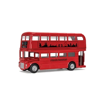 Afbeelding van Best of British London Skyline Routemaster dubbeldekker bus, rood