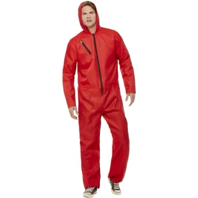 Afbeelding van Bank Robber Jumpsuit, Red