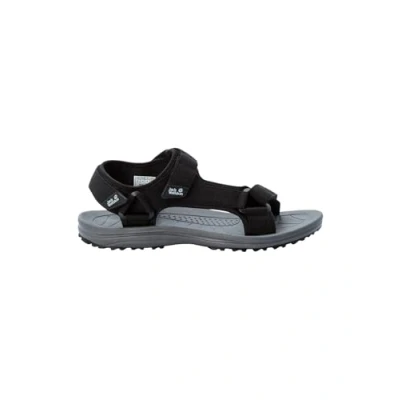 Afbeelding van Jack Wolfskin Outdoorsandalen, Heren, Maat: 40.5, Black Polyester