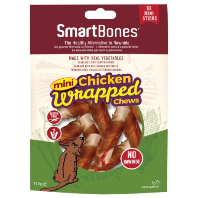 Afbeelding van 8x Smartbones Kip Wrapped Mini Sticks 9 stuks