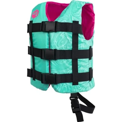 Afbeelding van Mesle Zwemvest Kinderen H210 Junior Met Kruisband, 25 40 Kg, Drijfvest Voor Meisjes &amp; Jongens, Lichtgewicht 50N 6 10 Jaar, Impact Vest Kind SUP, Kajak