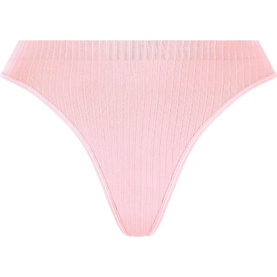 Afbeelding van Hunkemöller HIGH Waist String, Dames, Maat: SxS, Pink