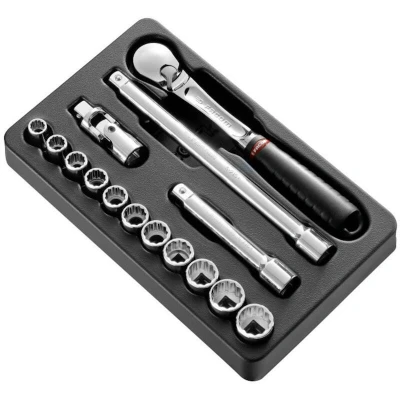 Afbeelding van Facom 3/4 module 1/2&quot; doppen 12 kant en ratel l1 inch MOD.SL161 112U