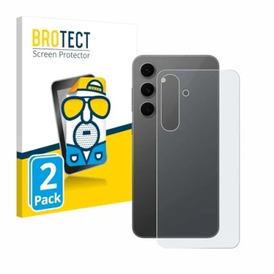 Afbeelding van BROTECT Screenprotector voor Samsung Galaxy S24 FE (Achterkant) Folie Beschermfolie matte (2 Stuks)