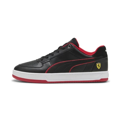 Afbeelding van Scuderia Ferrari Caven 2.0 uniseks sneakers, Zwart/Rood, Maat 48 PUMA