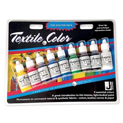 Afbeelding van Jacquard Textielverf Set 9 stuks 14 ml