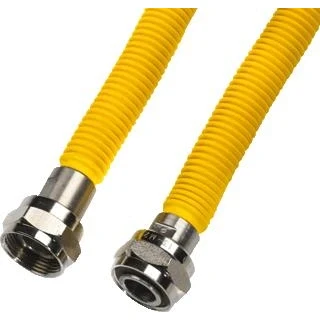 Afbeelding van VSH RVS flexibele gasslangset 2 x m24 lengte 120