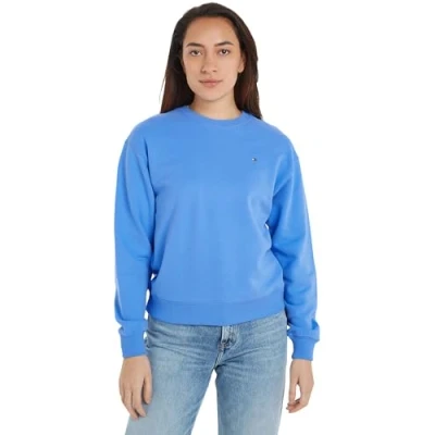 Afbeelding van tommy hilfiger Sweatshirt REG FLAG ON CHEST SWTSHRT met merklabel