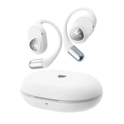 Afbeelding van SoundPEATS GoFree 2 Draadloze Oordopjes Hi Res Audio LDAC Codec, Bluetooth 5.3 Open Ear Sport Headphone met Oorhaken, 16,2 mm Driver, Multipoint, 35 Uur Speeltijd Voor Hardlopen Workout Fietsen