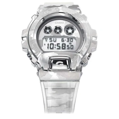 Afbeelding van Casio G Shock GM 6900SCM 1ER horloge Horloges TransparantZilverkleur