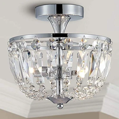 Afbeelding van BESTIER Moderne led plafondlamp voor eetkamer, badkamer, woonkamer, 3 lampen G9