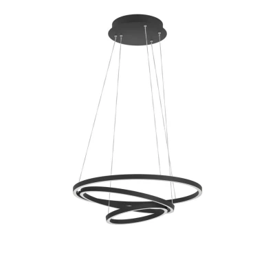 Afbeelding van EGLOÂ connect.zÂ Lobinero ZÂ SmartÂ HanglampÂ Â Ã ̃Â 58Â cmÂ ZwartÂ Dimbaar