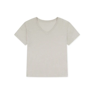 Afbeelding van Schiesser MIX Pyjamashirt, Dames, Maat: XXL, Grau jaspe