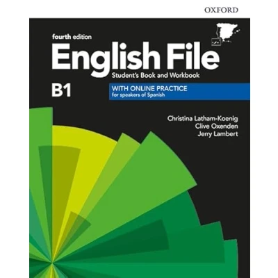 Afbeelding van English File 4th Edition B1. Student&#039;s Book and Workbook with Key Pack