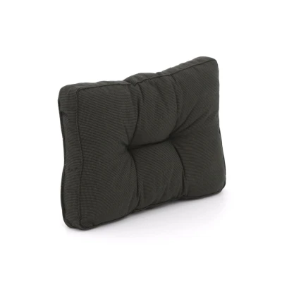 Afbeelding van Madison Florance loungekussen 60x43 cm Rib black