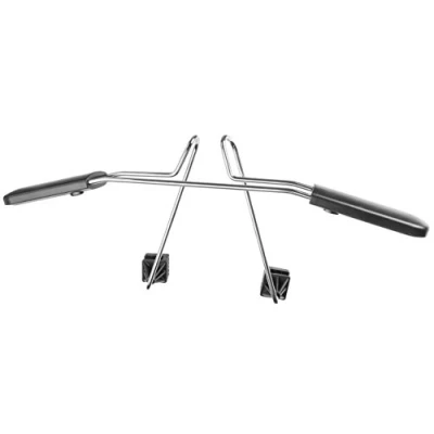 Afbeelding van auto kleerhanger, kleerhanger voor in de auto, reis hoofdsteun zwart