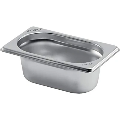 Afbeelding van Saro BUDGET LINE GN bak 1/9 diepte 100 mm, 17,6(B)x10,8(D)x10(H)cm