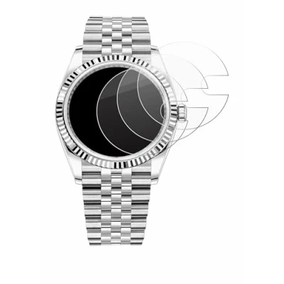 Afbeelding van BROTECT Screenprotector voor Rolex Datejust 36 Folie Beschermfolie Beschermglas transparant (6 Stuks)