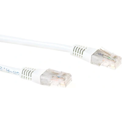 Afbeelding van ACT IB8303 CAT6 U/UTP LSZH Patchkabel Wit 3 meter