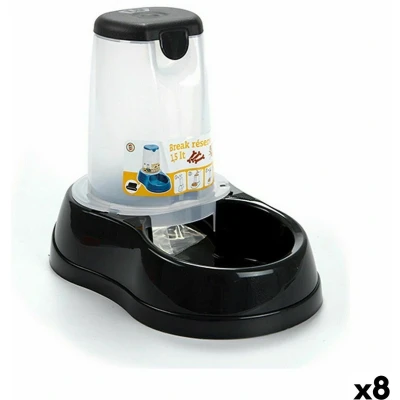 Afbeelding van Voerbak voor honden Stefanplast Plastic 1,5 L 18,5 x 22,5 29 cm (8 Stuks)