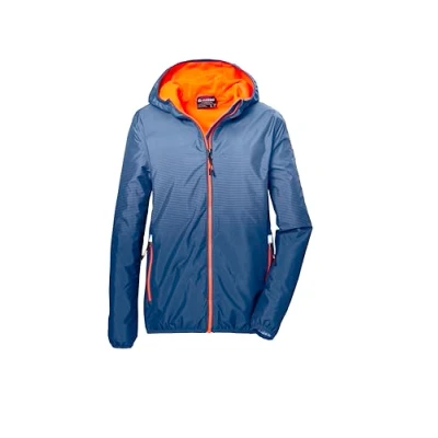 Afbeelding van killtec jongens Functioneel jack/regenjack met capuchon KOS 139 BYS JCKT, dunkel denim, 164, 42992 000