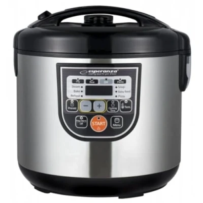 Afbeelding van Esperanza EKG011 Multicooker Elektrische Snelkookpan, Pastakoker, Rijstkoker en Stomer, Stoomkoker 5L