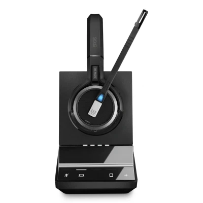 Afbeelding van EPOS IMPACT SDW 5063 EU/UK/AUS Geavanceerde Draadloze DECT Headset, Geoptimaliseerd voor UC, Gecertificeerd Microsoft Teams, Drievoudige Connectiviteit, Uitgebreide Spreektijd