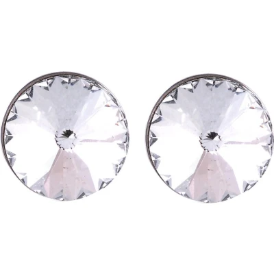 Afbeelding van Behave Oorsteker 8mm met swarovski elements