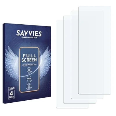 Afbeelding van Savvies Screenprotector voor Fitbit Ace 2 Folie Beschermfolie transparant volledig dekking (4 Stuks)