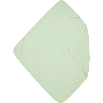 Afbeelding van Meyco hydrofiele badcape 80x80cm soft green