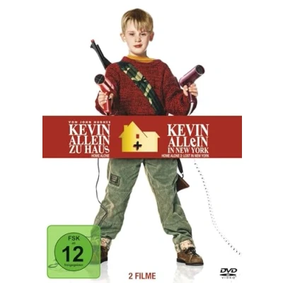 Afbeelding van Kevin Allein zu Haus / in New York (2 Filme, 1 Disc)