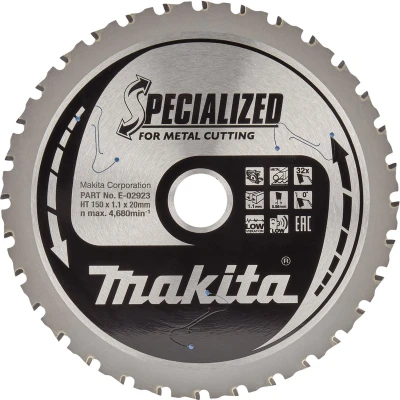 Afbeelding van Makita E 02923 Cirkelzaagblad staal 150x20x0,95mm