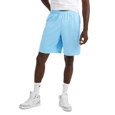 Afbeelding van Champion Mesh Gym voor heren, lichtgewicht atletische shorts (Reg. Of Big &amp; Tall), Zwitsers blauw C patch logo, XL