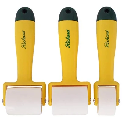 Afbeelding van Zliger 3 Stuks Behang Naad Roller Rand Hand Druk Platte Voor Thuis Muur Papier DIY Gereedschap
