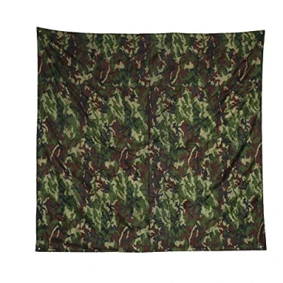 Afbeelding van MAGT Waterdicht zeildoek, camouflage, multifunctioneel, net/campingschuur, waterdicht, tarp, tentdoek, met opbergtas