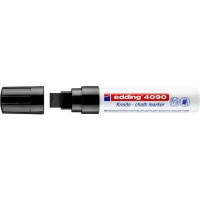 Afbeelding van Edding Krijtmarker E 4090 Zwart