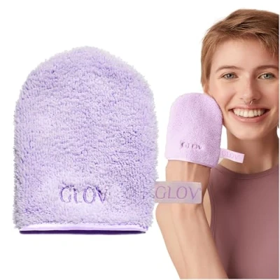 Afbeelding van GLOV_On The Go Makeup Remover rêkawiczka do demakija¿u Very Berry