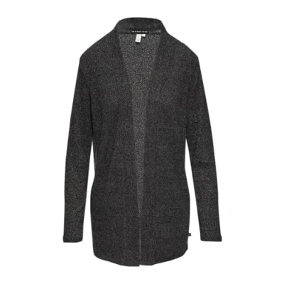 Afbeelding van QS Flauschiger MIT Struktur Vest, Dames, Maat: Medium, Anthrazit