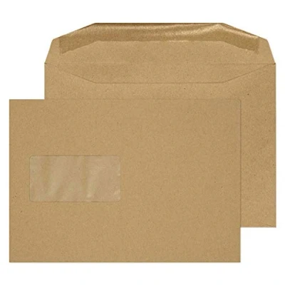 Afbeelding van Blake 13775 Manilla 500 stuks C5 162 x 229 mm Window 80 g/m²