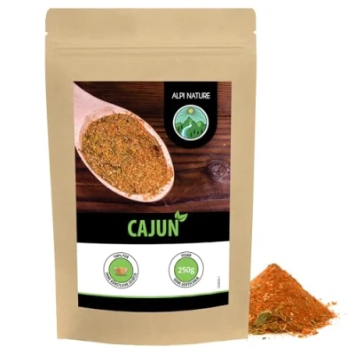 Afbeelding van Cajun kruidenmix (250g), typisch Indiase kruidenmix, hersluitbare verpakking