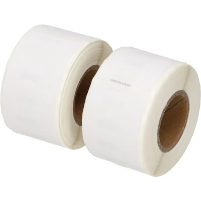 Afbeelding van Huismerk Dymo 99010 (S0722370) Etiket Zwart op wit (28 mm x 89 mm) 2 rollen